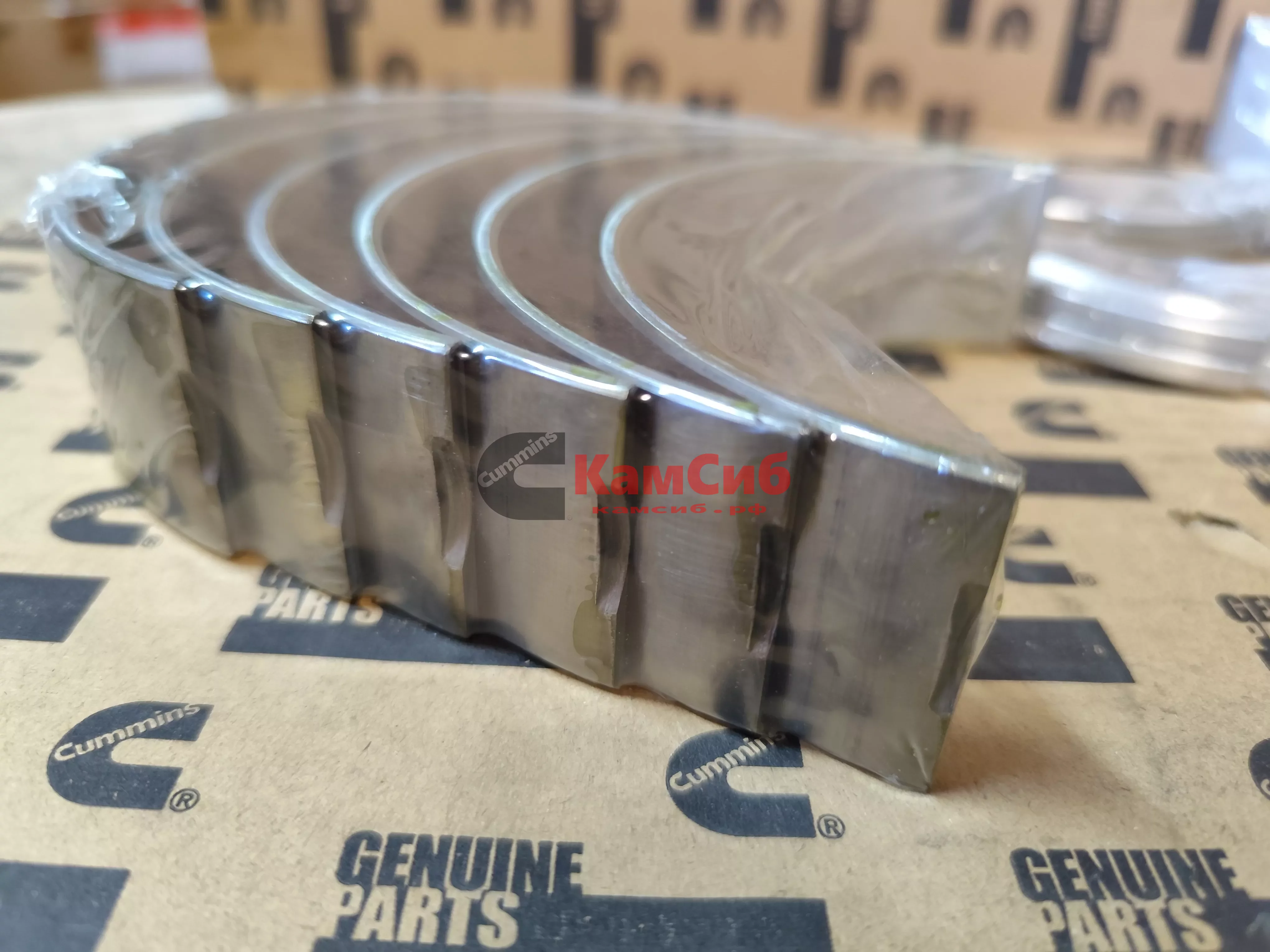 Вкладыши коренные NTA855/N14/1-й ремонт/+0,25