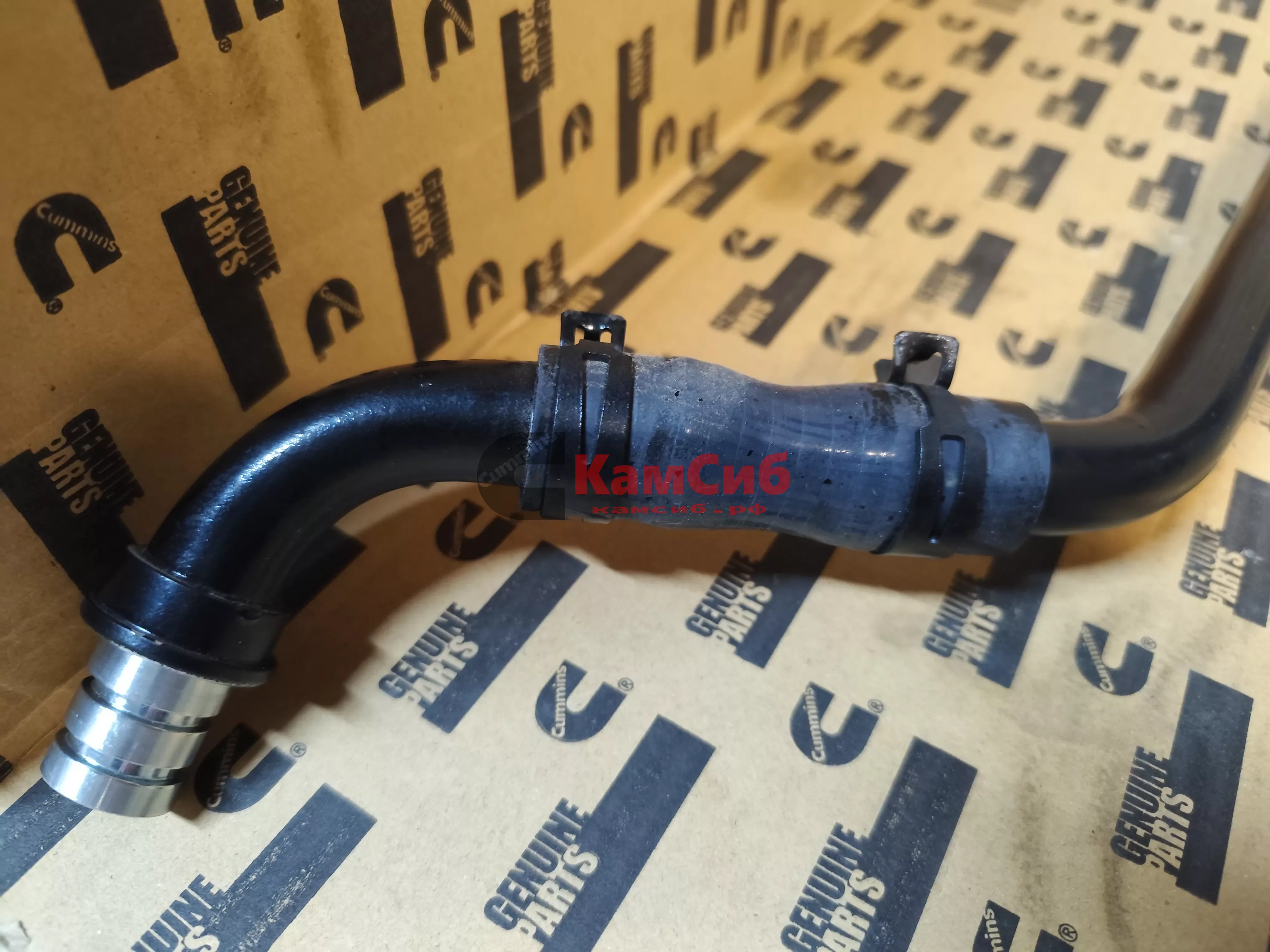 Трубка слива масла с ТКР (фигурная)/в сборе/ССНД