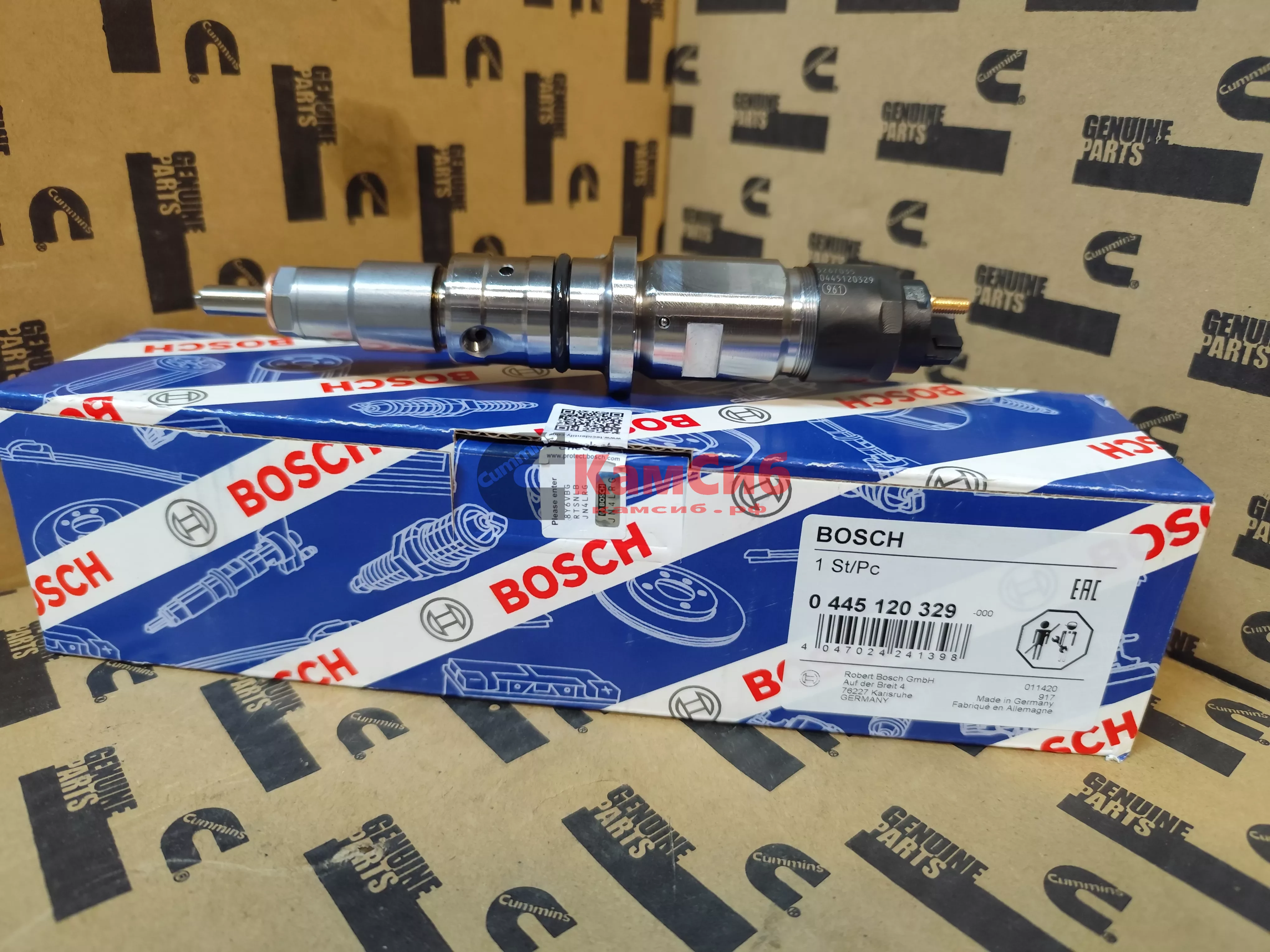 Форсунка топл. 0445120329/Е-5/BOSCH/КИТАЙ 