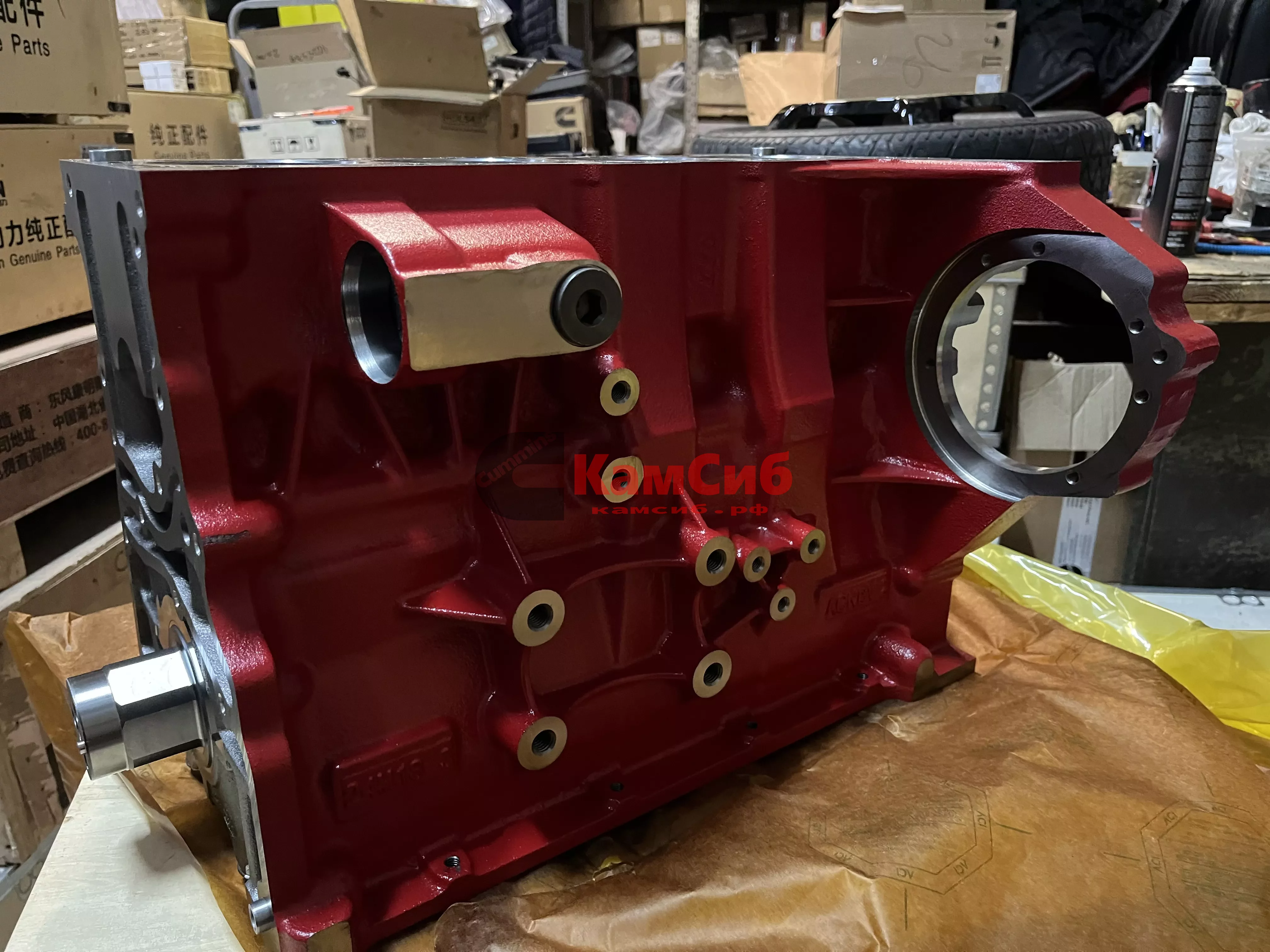 Сервисный двигатель (ShortBlock/Шорт-блок) ISF2.8