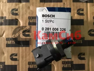 Датчик давления топлива в рампе  ISF2.8 BOSCH/АНАЛОГ