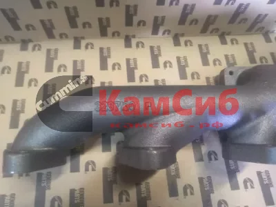 Коллектор выпускной  4 ISBe/4QSB (крепление ТКР с краю)