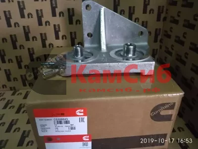 Головка топливного фильтра/СР ISBe (Е3/Е5) под 2 фильтра (трубки 4930058