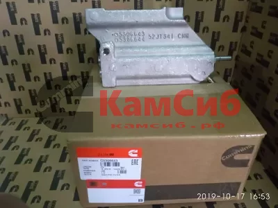 Головка топливного фильтра/СР ISBe (Е3/Е5) под 2 фильтра (трубки 4930058