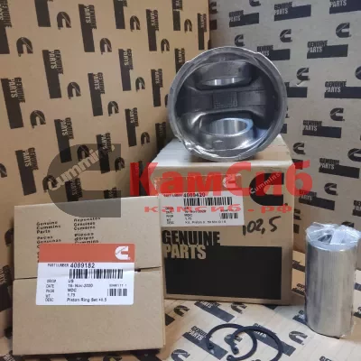 Поршнекомплект (102,5мм) ISBe150-30,ISBe250-30,IVECO,DAF ремонтный (№ поршня 3972885)