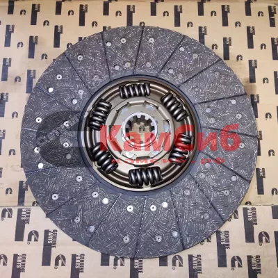 Диск сцепления JAC N120 КАМАЗ Компас-12 D=380мм 1601200LE352XZ-AM001